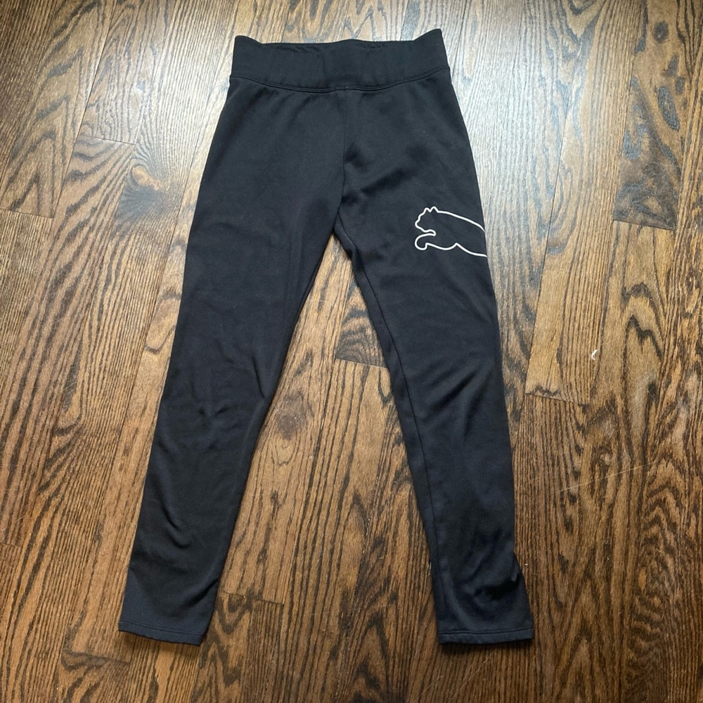 Girls' Puma Leggings XL Black